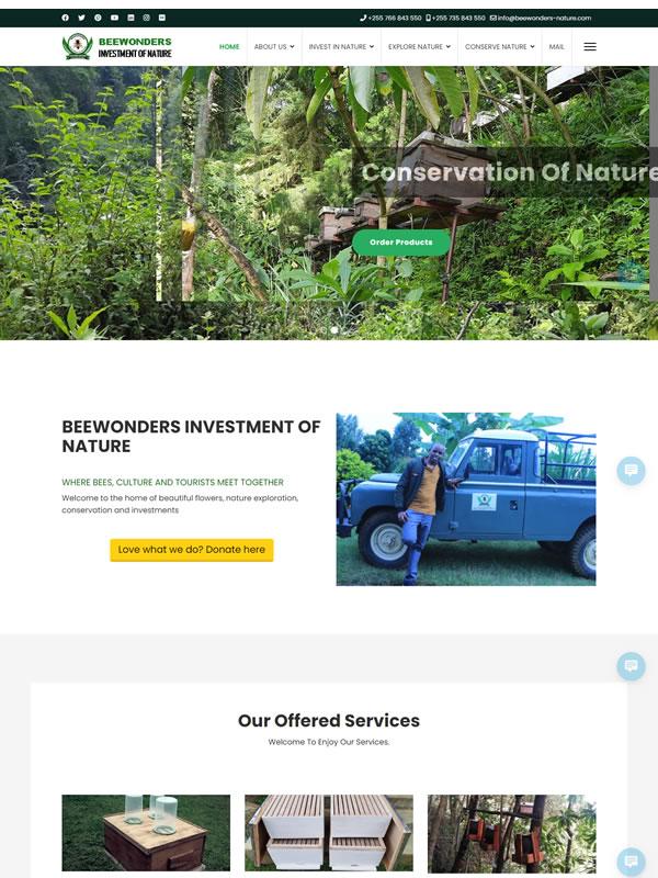 Beewonders Website Designing